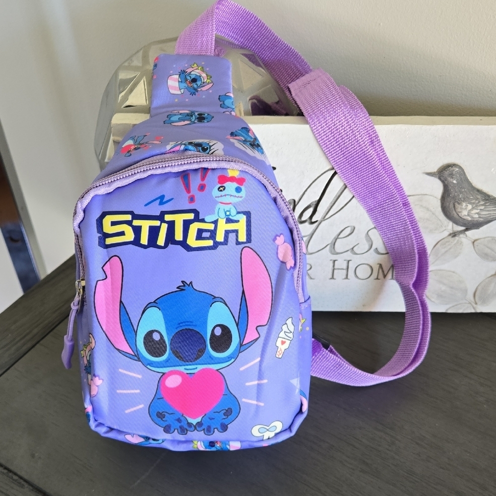 Kids Lilo & Stitch Nylon Backpack Bag Small